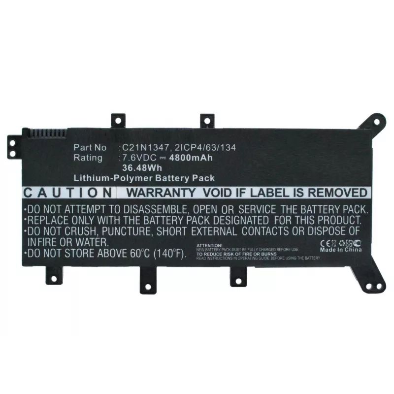 CoreParts nešiojamojo kompiuterio baterija, skirta ASUS, Baterija, ASUS, A555, A555L, DX992, F51, F530, F554, F555, F555L, F555LA-AH51, F555LD
