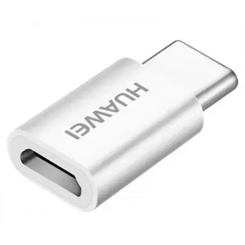 jungčių adapteris Huawei 4071259 MicroUSB USB 3.1 Type-C baltas
