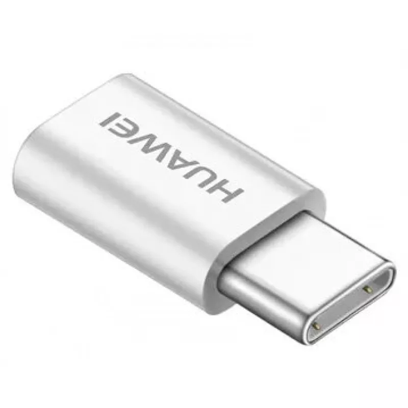 jungčių adapteris Huawei 4071259 MicroUSB USB 3.1 Type-C baltas