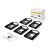 StarTech.com 5 vnt. pak. – 2,5” SSD/HDD montavimo laikiklis 3,5” įrenginio nišai