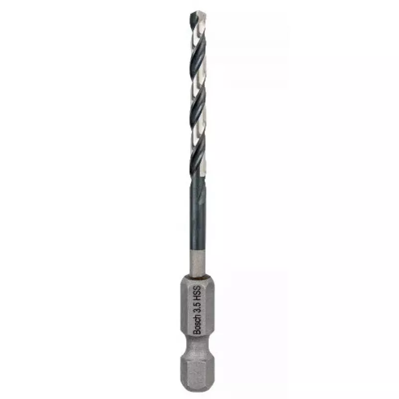 Sraigtinis grąžtas Bosch HSS šešiabriauniu kotu 3,5 mm