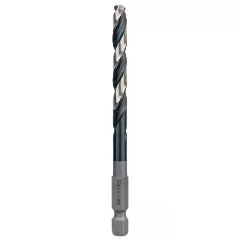 Sraigtinis grąžtas Bosch HSS su šešiabriaune įtvara 6 mm