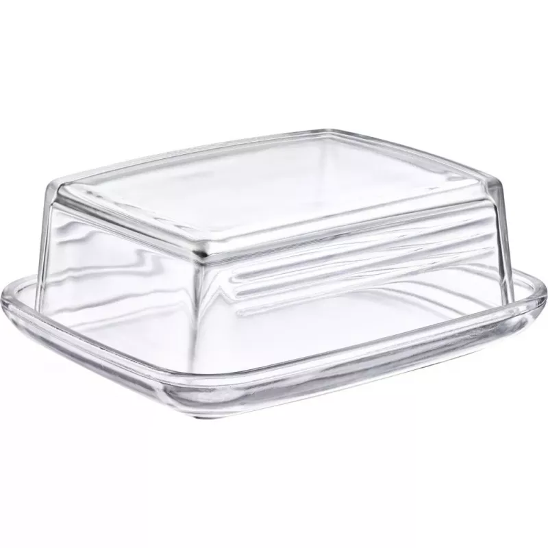 Sviestinė Westmark 20852260, stačiakampė stiklo, 143×118×55 mm, skaidri