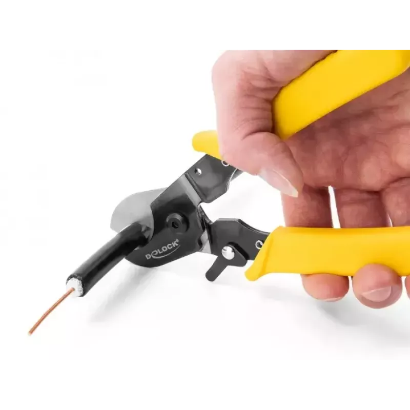Diagonal Pliers DeLOCK 90575 Round kabelis Scissors Steel 10.5 mm