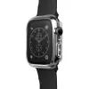 Case LAUT Shield išmaniajam laikrodžiui — skaidrus stiklas ir polikarbonatas, suderinama su 40–41 mm Apple Watch