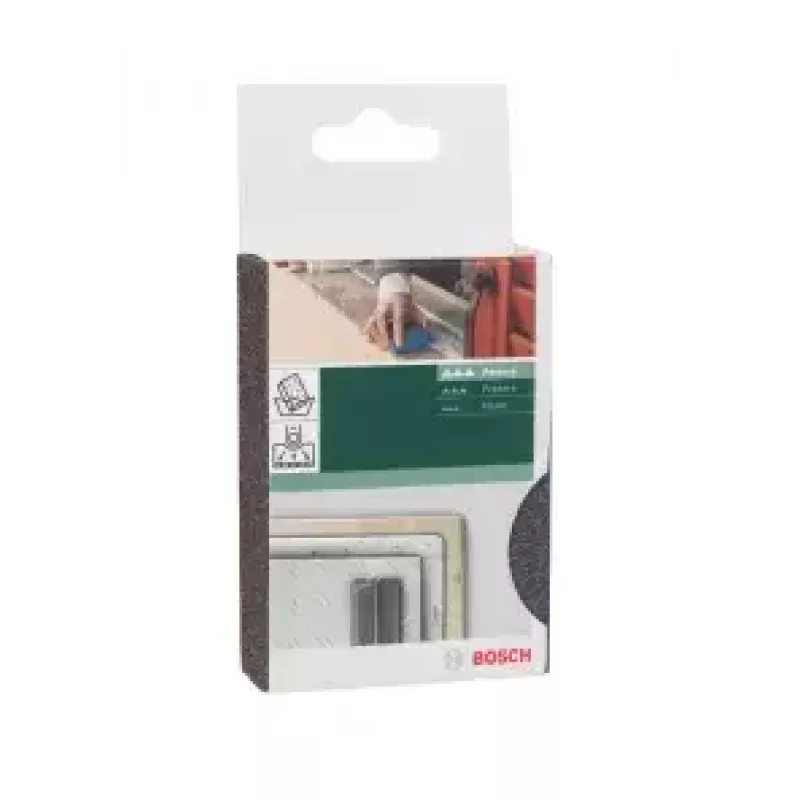 Šlifavimo kempinė Bosch 2609256346, vidutinio grūdėtumo, 69×97×26 mm, 1 vnt., juoda/mėlyna