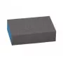 Šlifavimo kempinė Bosch 2609256346, vidutinio grūdėtumo, 69×97×26 mm, 1 vnt., juoda/mėlyna