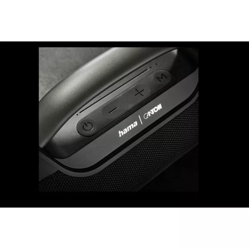 Hama Mate Pro Stereo nešiojamasis garsiakalbis Juoda 60 W