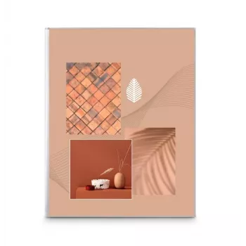 Hama Singo II nuotraukų albumas Terracotta 40 lapų Kietas įrišimas