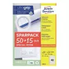 Lipnios etiketės Avery 4780-65 Stačiakampės Nuolatinės Baltos 2600 vnt.