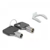Lock Navilock 20973 plienas sidabrinis 37mm x 22mm x 37mm