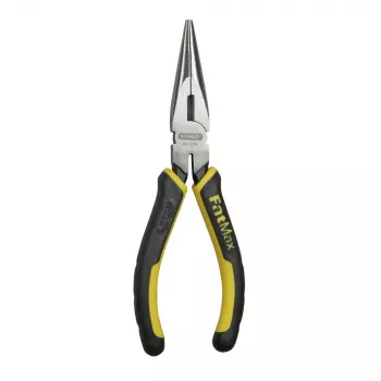 Ilgiažnyplės Stanley FATMAX 1/2 Round Nose Pliers Juoda Geltona
