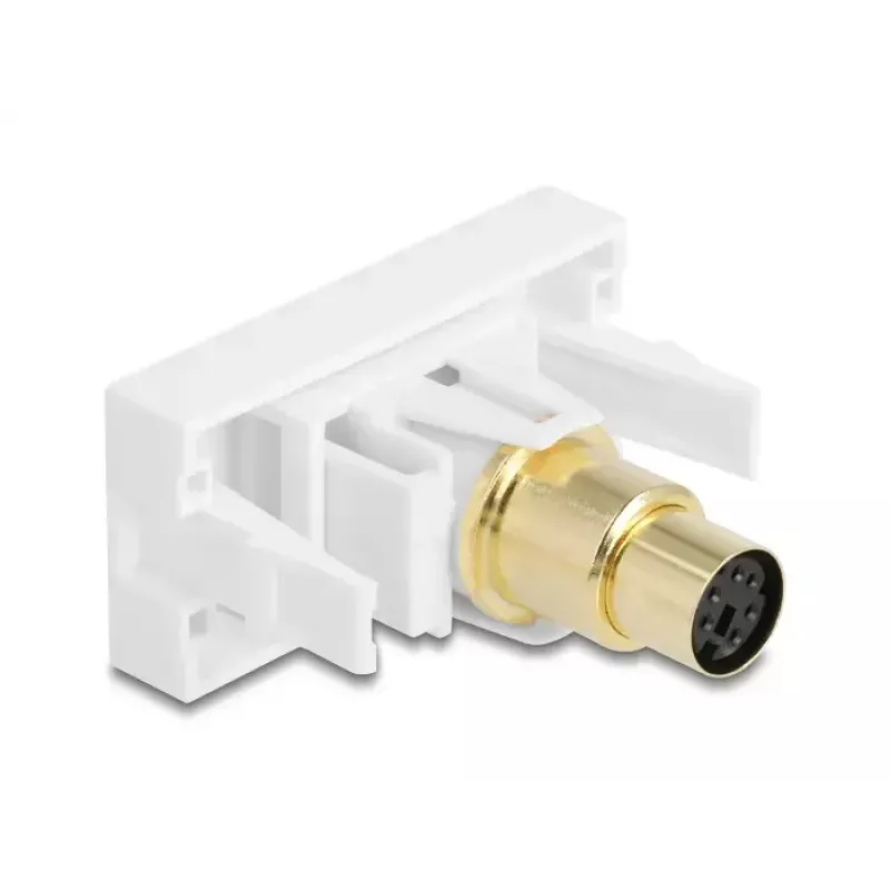 DeLOCK 90873 jungčių adapteris Mini-DIN 6 kontaktų baltas