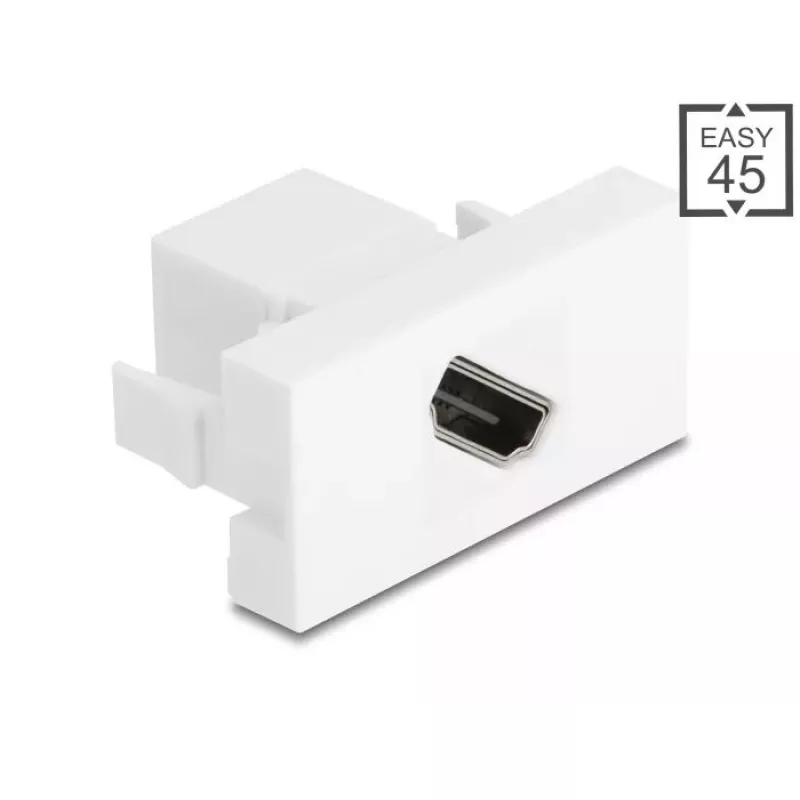 HDMI jungčių adapteris DeLOCK 90874 baltas jungtis 1 HDMI jungtis 2 HDMI