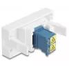 DeLOCK 90876 jungčių adapteris LC Duplex Mėlyna Balta