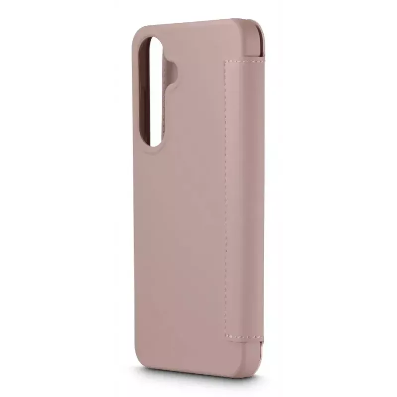 Dėklas-knygelė Hama Fantastic Feel Galaxy A36 5G 17 cm 2 kortelių kišenėlės Nude