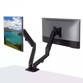 Lindy 40708 monitoriaus laikiklis / stovas 68,6 cm (27 colių) Stalinis Juodas