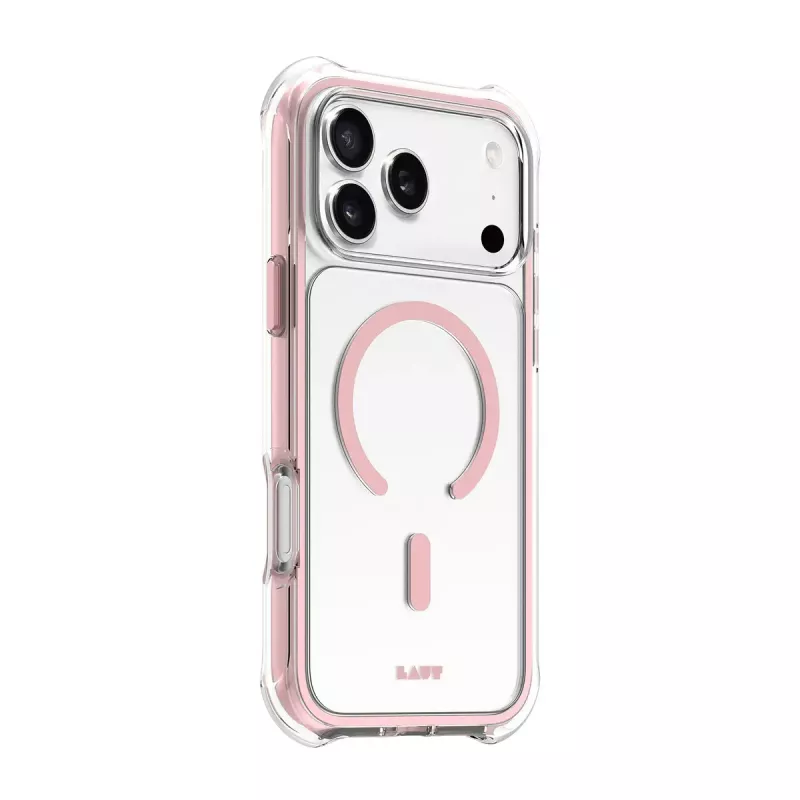 Mobiliojo telefono dėklas LAUT AERO PROTECT 17,5 cm Rožinis Peršviečiamas