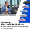 Belaidė abiem rankoms tinkama pelė HP 400 Quiet Purple — RF ir Bluetooth, 6000 DPI, 5 mygtukai, maitinama baterijomis