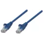 Intellinet tinklo komutacinis kabelis, Cat5e, 10 m, mėlynas, CCA, U/UTP, PVC, RJ45, auksuoti kontaktai, neužsikabinantis, su apsauginiu gaubteliu, garantija visam laikui