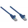 Intellinet tinklo komutacinis kabelis, Cat5e, 10 m, mėlynas, CCA, U/UTP, PVC, RJ45, auksuoti kontaktai, neužsikabinantis, su apsauginiu gaubteliu, garantija visam laikui