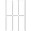 Universalios etiketės HERMA 32x82 mm baltas popierius matinis 192 vnt.