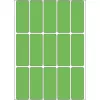 Daugiafunkcinės etiketės HERMA 20x50 mm žalios popierinės matinės rankiniam užrašymui 480 vnt.