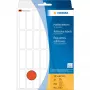 Daugiafunkcės etiketės HERMA 13x40 mm raudonos popierinės matinės rankraščio įrašymui