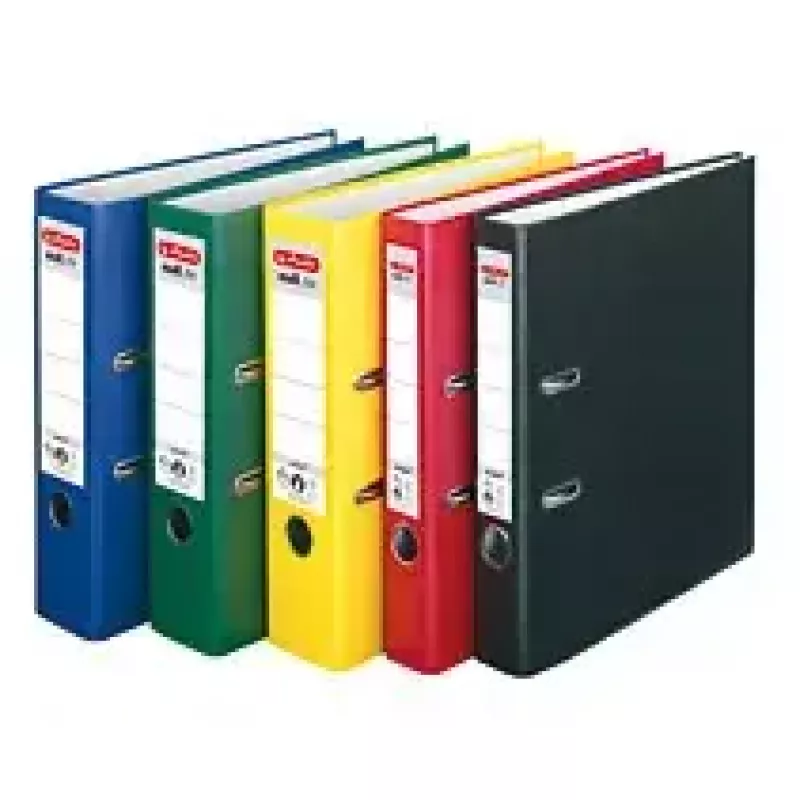 Žiedinis segtuvas Herlitz 5480801 A4 Juodas