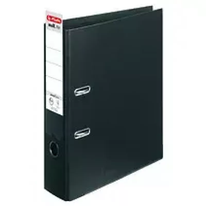 Žiedinis segtuvas A4 Herlitz 10834315 Juodas