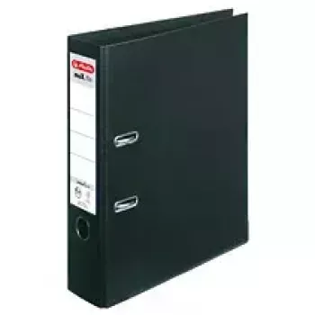 Žiedinis segtuvas A4 Herlitz 10834315 Juodas
