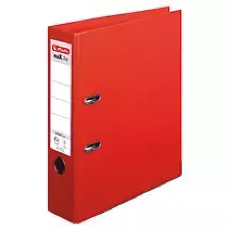 Žiedinis segtuvas Herlitz 10834323 A4 Raudonas