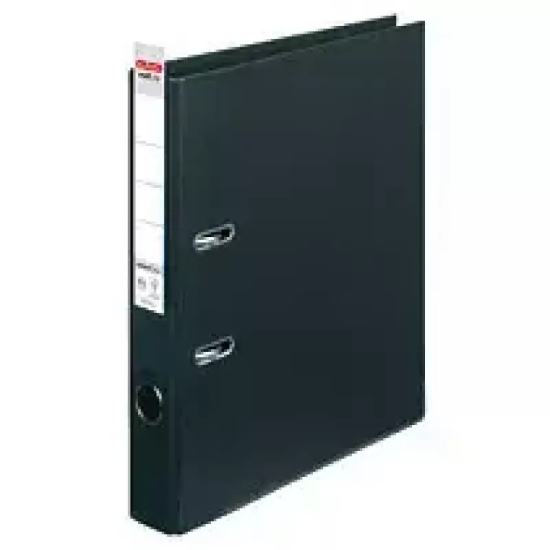Žiedinis segtuvas Herlitz 10834729 A4 juodas