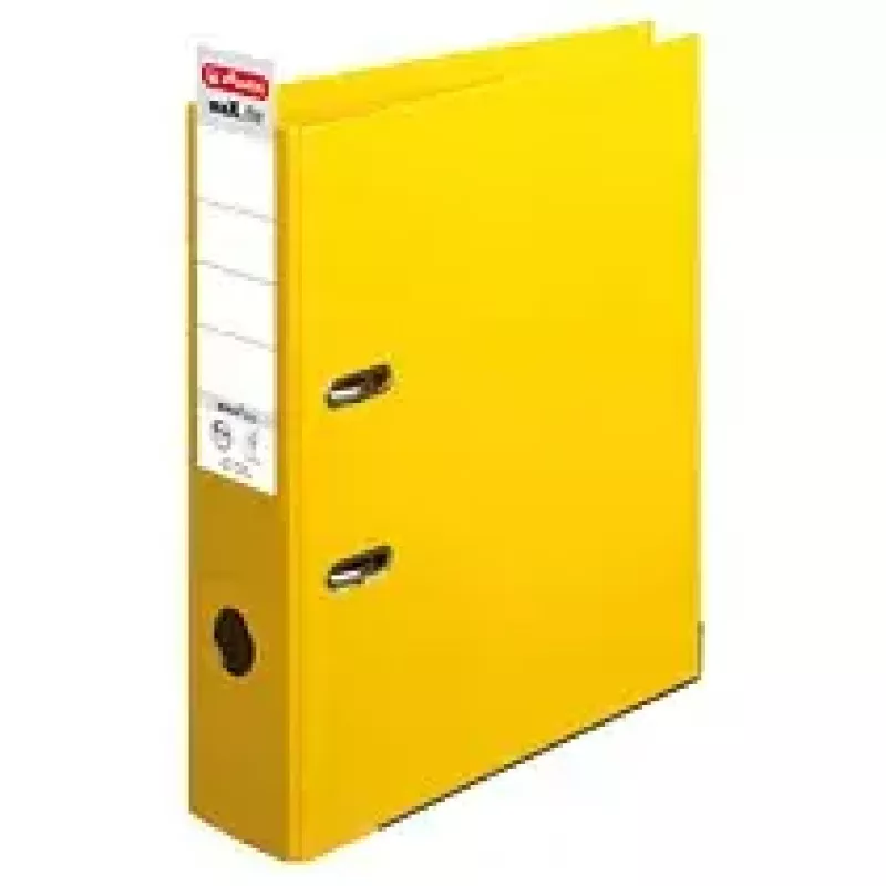 Žiedinis segtuvas Herlitz 10834356 A4 Geltonas