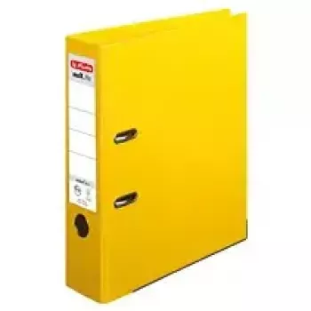 Žiedinis segtuvas Herlitz 10834356 A4 Geltonas