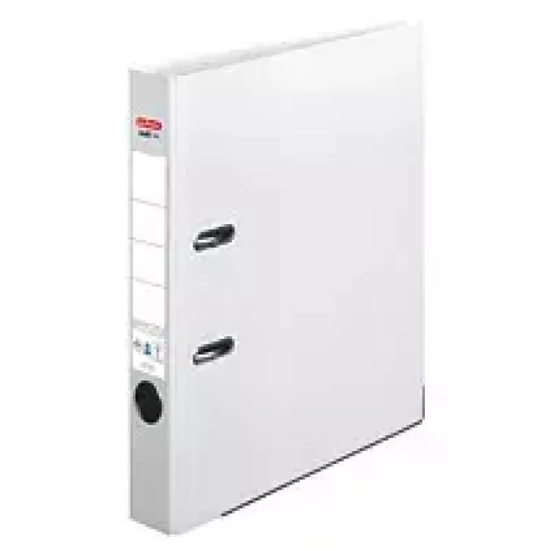 Segtuvas su žiedais Herlitz 10841690 A4 baltas