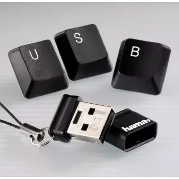 Hama Smartly 32GB USB atmintinė USB Type-A 2.0 Juoda