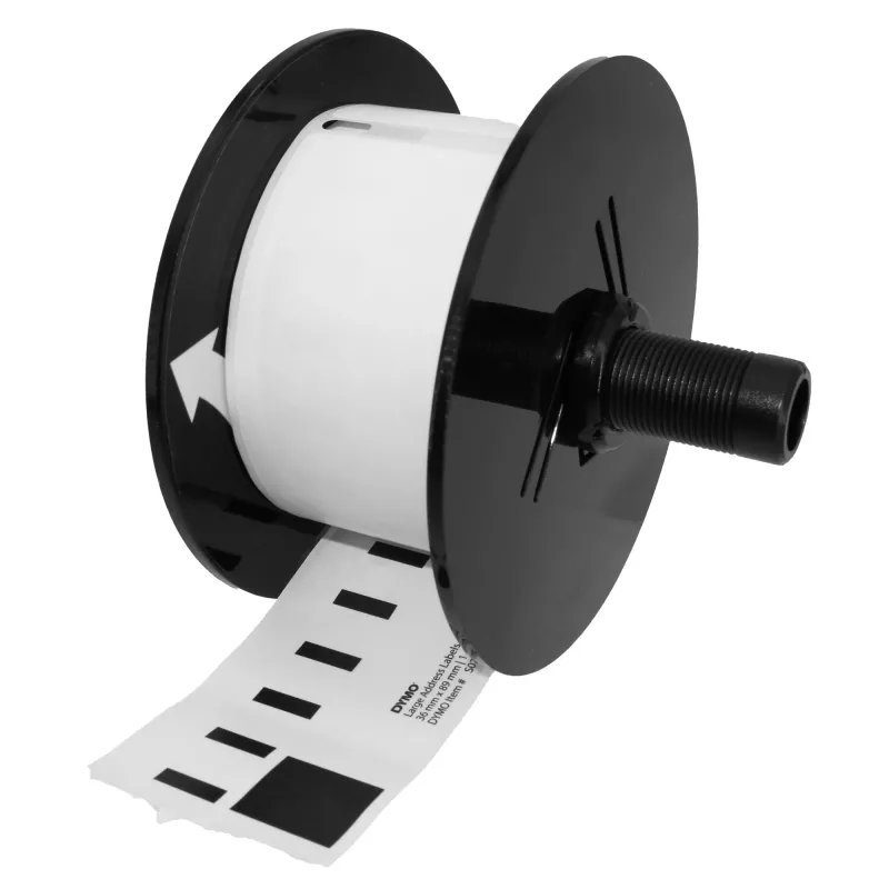 DYMO LabelWriter ritė | 450 ir 550 etikečių spausdintuvams, juoda, 1 vnt.