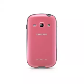 Samsung dėklas Galaxy Fame mobiliojo telefono dėklas Rožinis