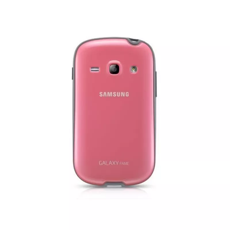 Samsung dėklas Galaxy Fame mobiliojo telefono dėklas Rožinis