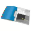 Esselte Divider Book Vivida PP 12 skirtukų, Mėlyna, Daugiaspalvė, Polivinilchloridas (PVC), A4, 266 mm, 20 mm, 320 mm
