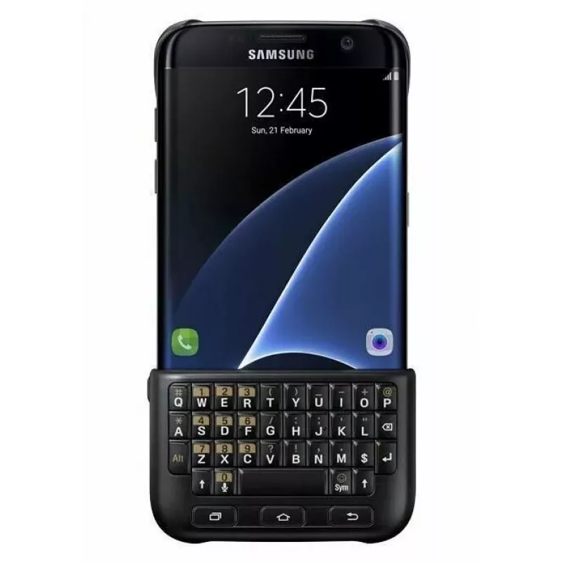 Apsauginis dėklas Samsung Galaxy S6 edge+ — juodas, skirtas 79,9 mm pločio ir 12,6 mm storio