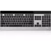 Klaviatūra Rapoo E9270P RF Wireless QWERTZ vokiška juoda sidabrinė