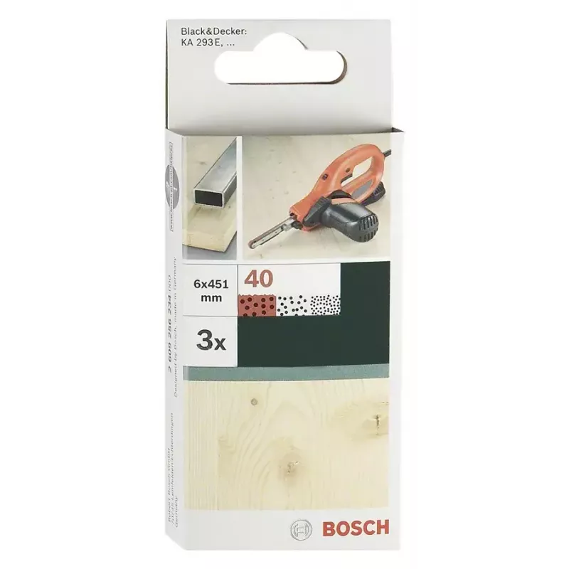 Volelis Bosch 2609256237 3 vnt.