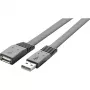 USB laidas Renkforce RF-4096101 3m USB 2.0 juodas