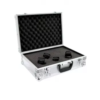 Flight case Roadinger 30126207 Fanera Sidabrinė 3.7 kg