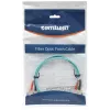 Intellinet Fiber Optic komutacinis kabelis, OM3, SC/SC, 3m, Aqua, Duplex, Multimode, 50/125 µm, LSZH, Fibre, Lifetime Warranty