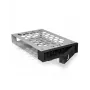 ICY BOX 22070 kietojo disko dėklas HDD dėklas Juoda, Metalinė 3,5 colio