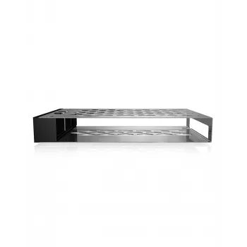 ICY BOX 22070 kietojo disko dėklas HDD dėklas Juoda, Metalinė 3,5 colio