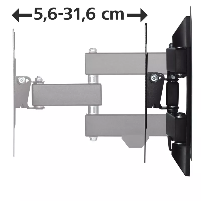 Hama 00118101 TV laikiklis/stovas 121,9 cm (48 colių) juodas
